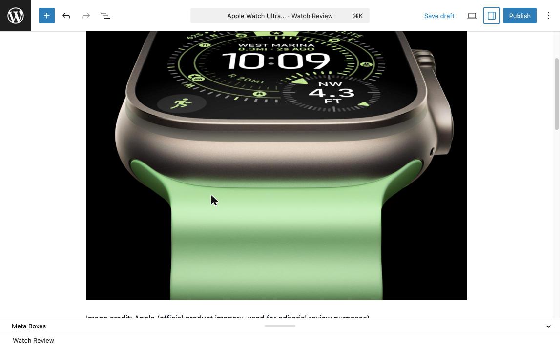 Apple Watch Ultra 3 titanium smartwatch for runners