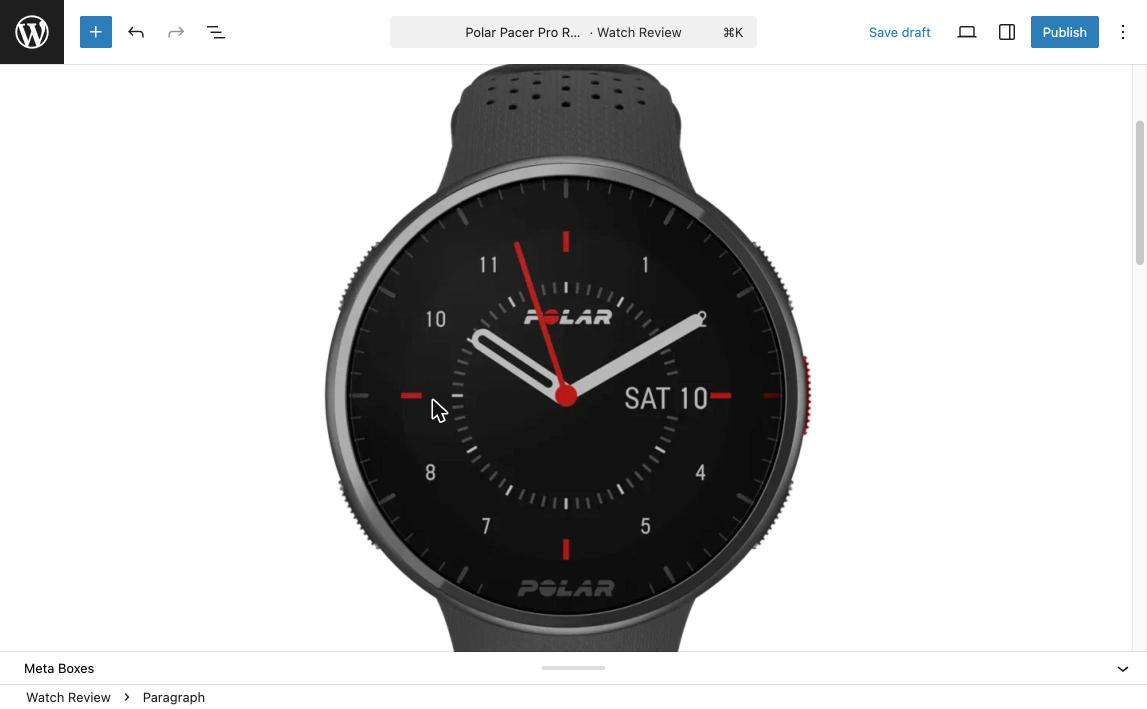 Polar Pacer Pro lightweight GPS running watch